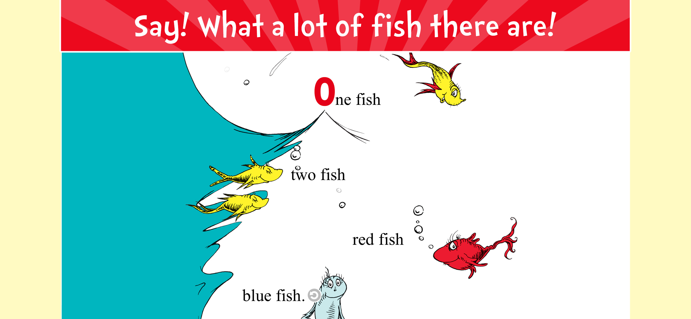 One Fish Two Fish - Dr. Seuss
