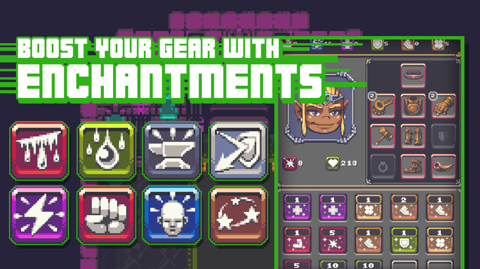 #2. Dungeoning: Epic Idle RPG (iOS) Podle: Gunslinger Studios Inc.