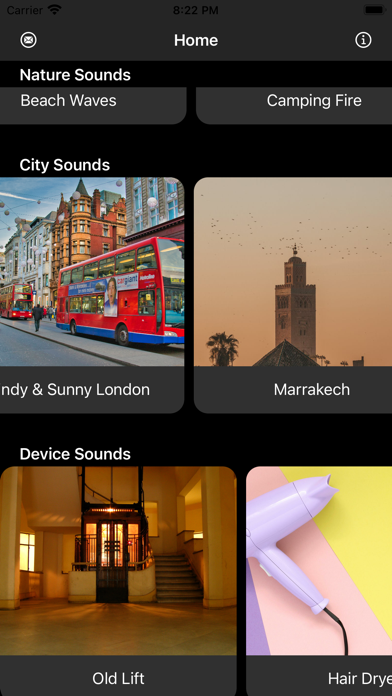 Ambience Sounds Screenshot