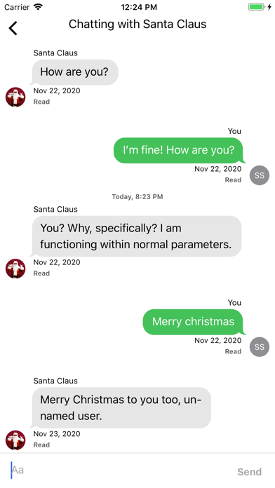 Calling Santa in Real Life Screenshot