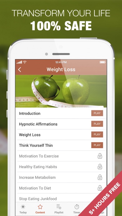 Screenshot #3 pour Empowered Hypnosis Weight Loss