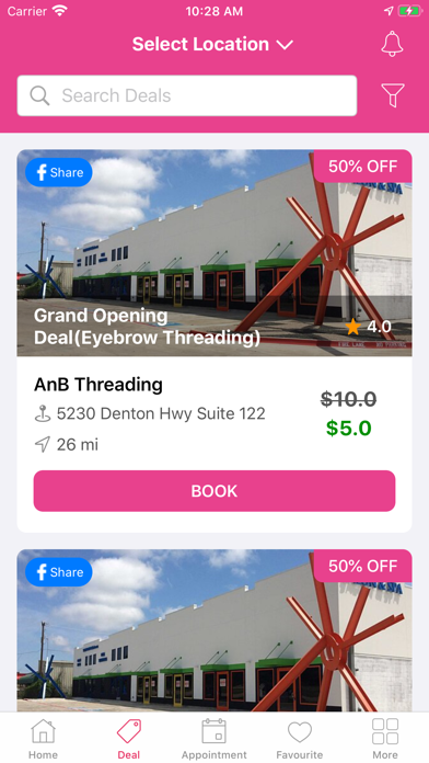 Salon Deal Screenshot