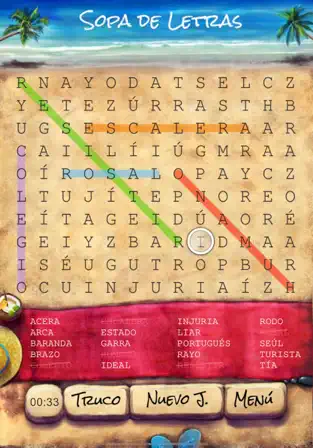 Snímek obrazovky 3 Sopa de Letras Diaria iphone