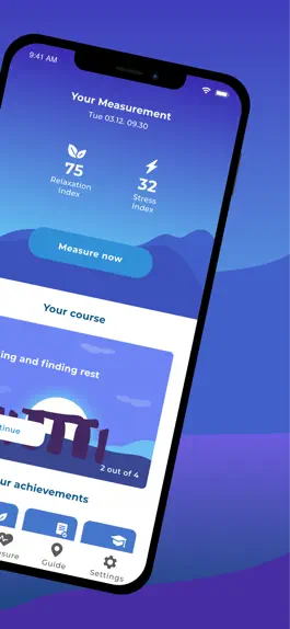 Game screenshot Stress Guide: HRV & Meditation apk