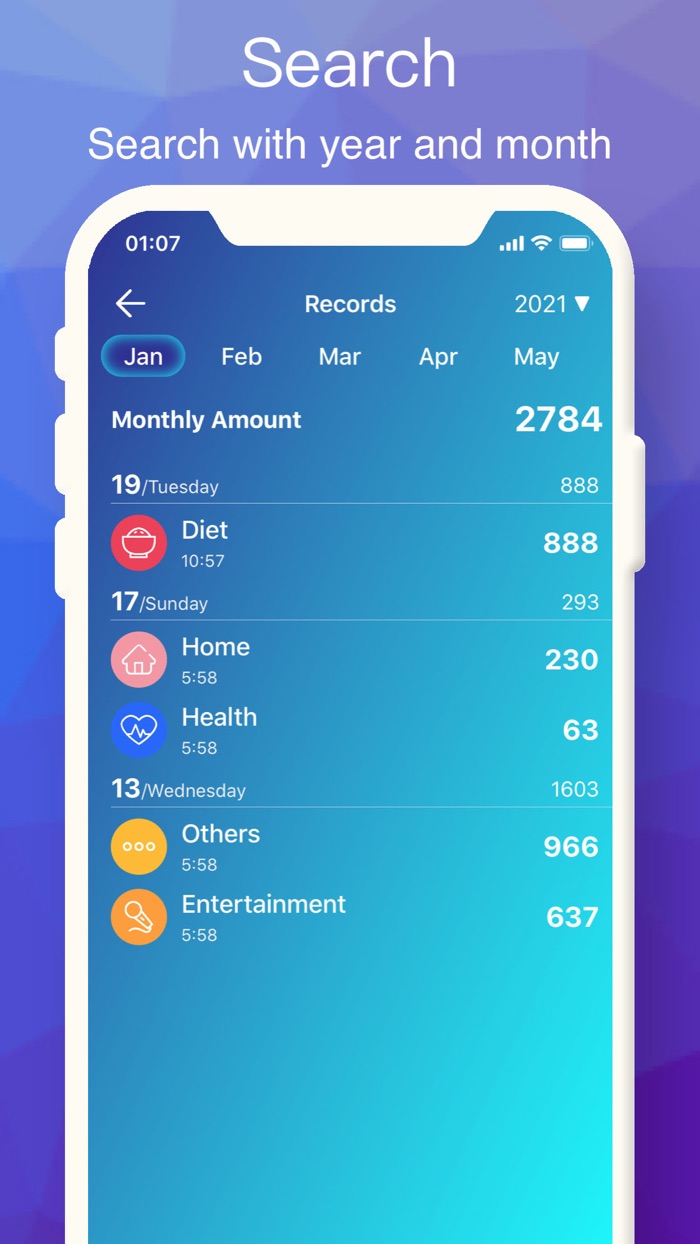 Quicker a quick account book.