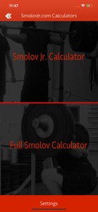 Smolov Squat Calculator screenshot #1 for iPhone