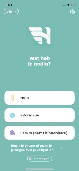 Game screenshot HulpApp – find the right help apk