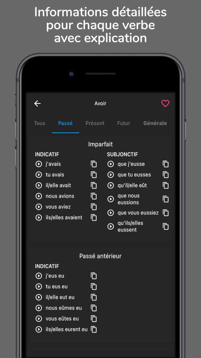 French Verbs and conjugation