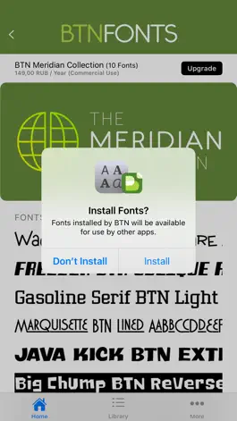 Game screenshot BTN Fonts hack