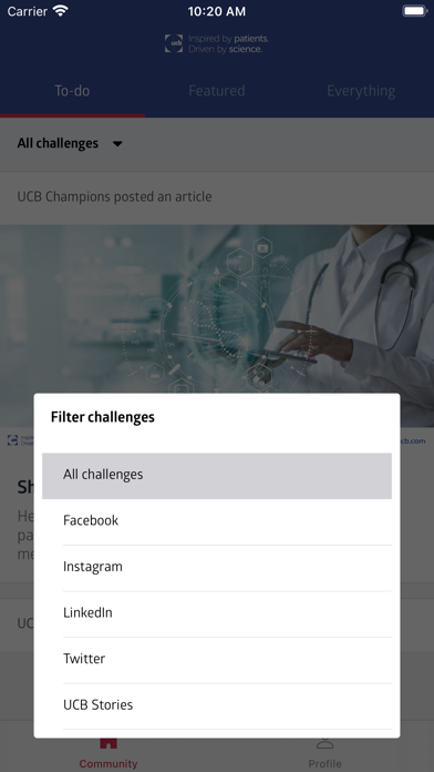 UCB Champions Screenshot