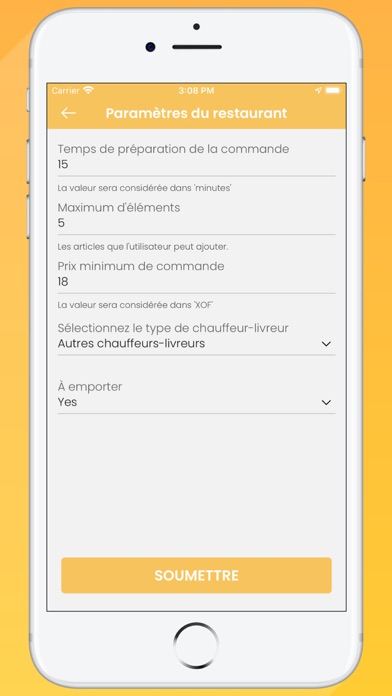 YESS BOUTIQUE-RESTO Screenshot