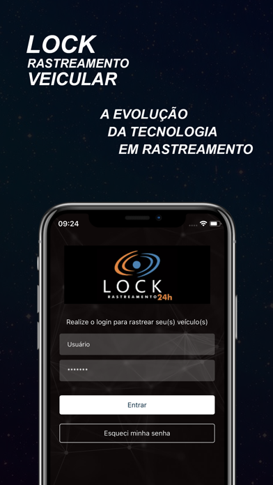 Lock Rastreamento Screenshot