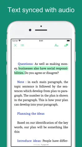 Game screenshot Model Essays for TOEFL, IELTS apk