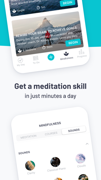 Meditivity: Goals & Self-care Screenshot
