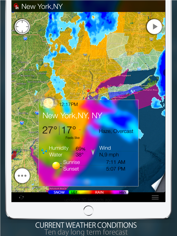 Screenshot #2 for Radar HD Future Weather Radar