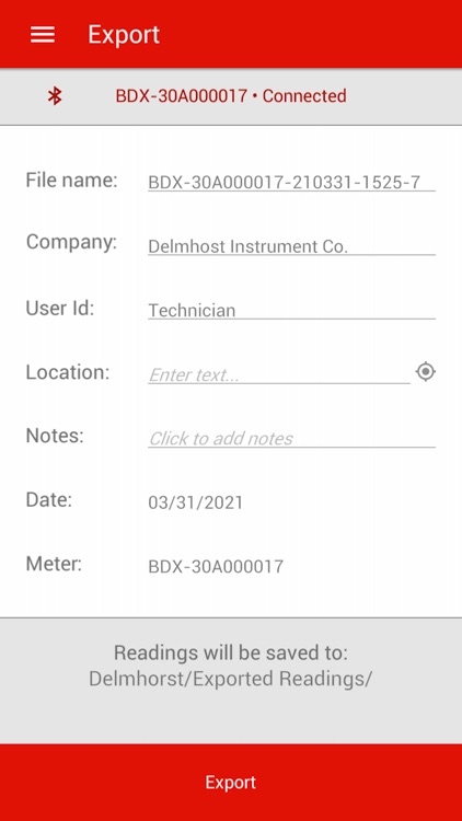 Delmhorst Edge screenshot-7