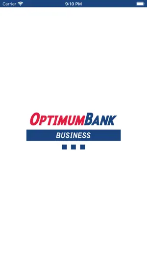 OptimumBank Business Mobile screenshot 1