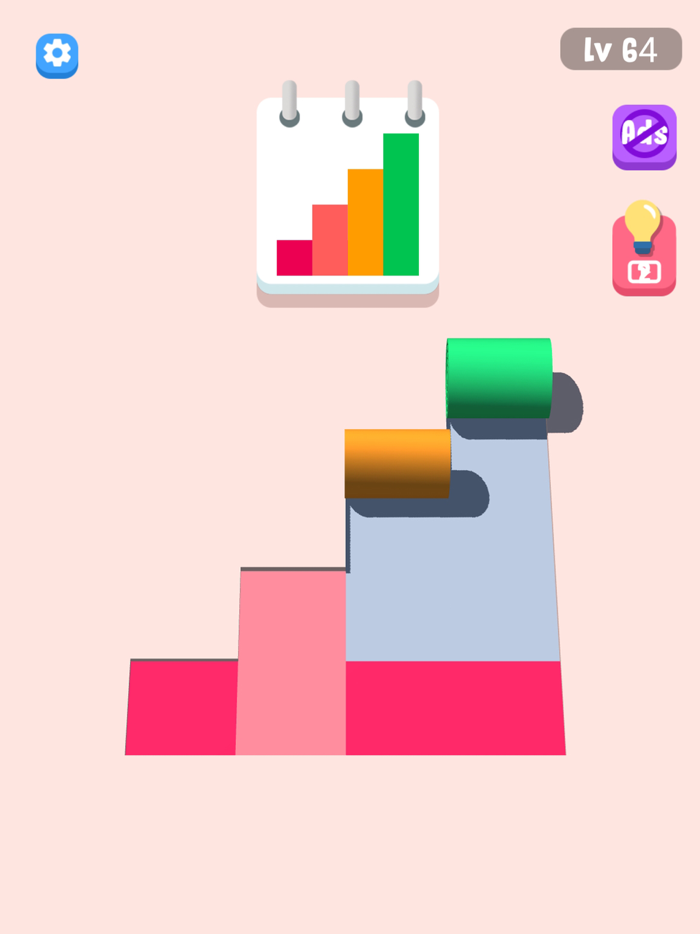 Roll Perfect Puzzle 3D
