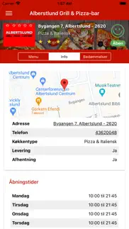 alberstlund grill & pizza bar iphone screenshot 2