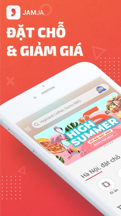 JAMJA - Đặt chỗ khuyến mãi Screenshot