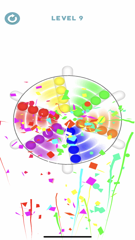 #1. Spin & Sort (iOS) 由: funcell Games Pvt Ltd