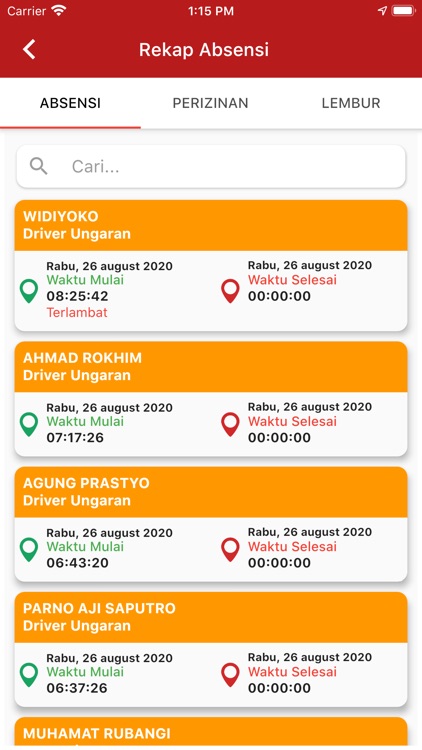 Absenku PT. Lestari Alam screenshot-4