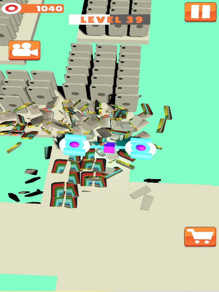 Breaker Rush Break 3D Objects