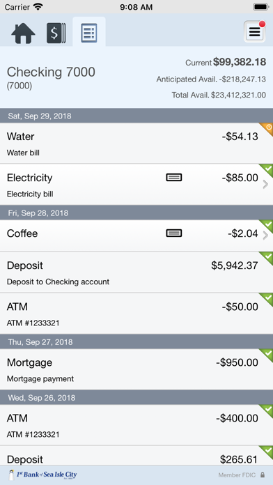 1st Bank Sea Isle Business Screenshot