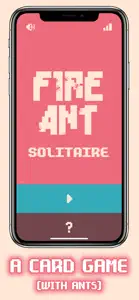 Fire Ant Solitaire screenshot #1 for iPhone