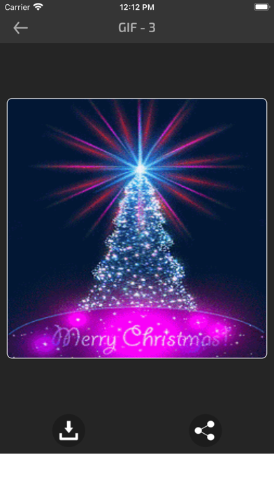 Christmas Wishes Card Greeting Screenshot