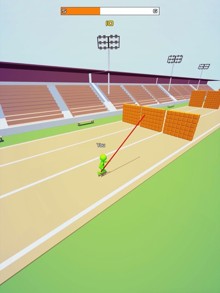 Pole Vault Run 3D