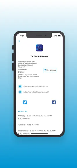 Game screenshot TK Total Fitness App hack