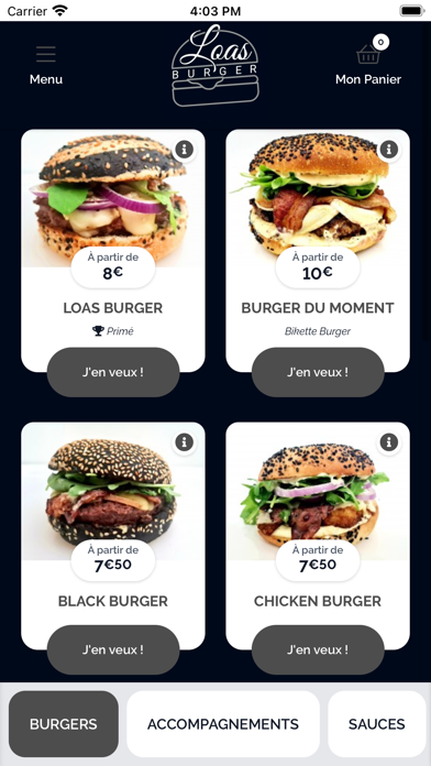 Loas Burger Screenshot