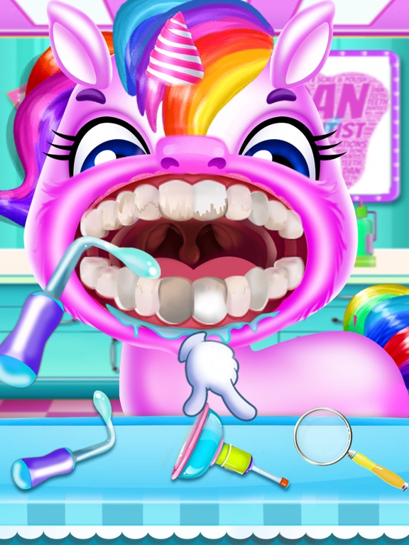 Baby Pony Games - Dentist Game iPad screenshot 6 - Games app