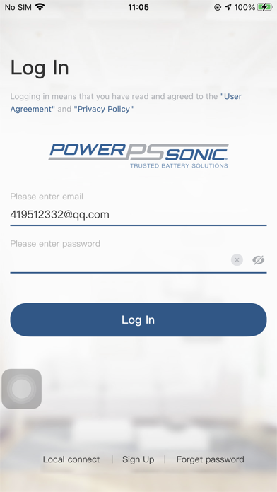 Power Sonic Residential BESS Screenshot