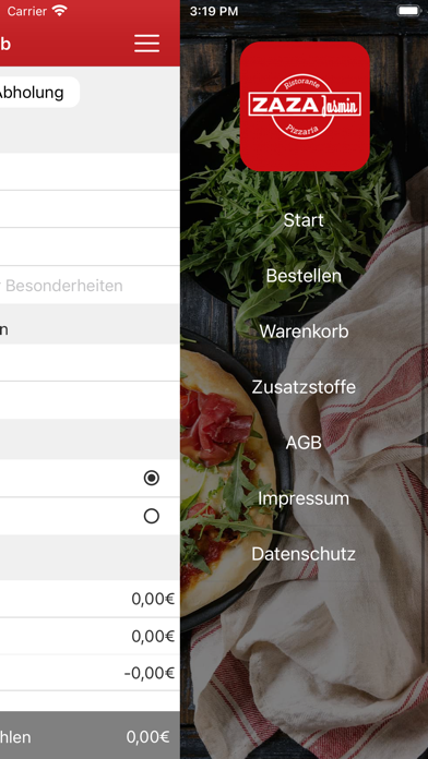 Pizzeria Zaza Jasmin Screenshot