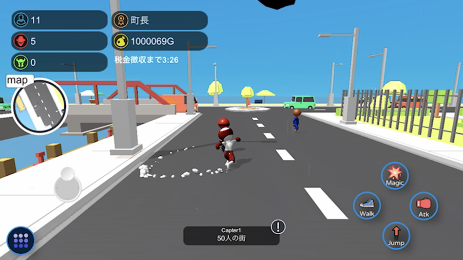 #3. Hero simulator game (iOS) 由: YOSHIYUKI NAKASHIMA