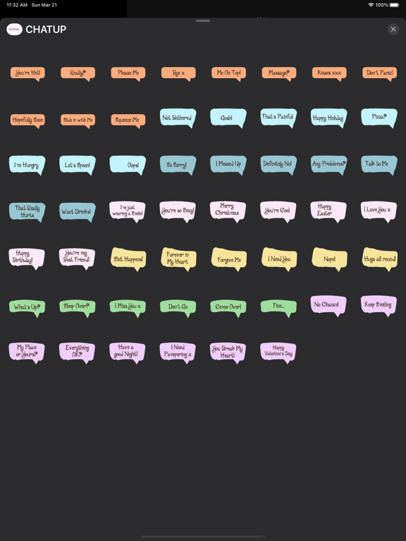 Screenshot #5 pour CHATUP Sticker Pack