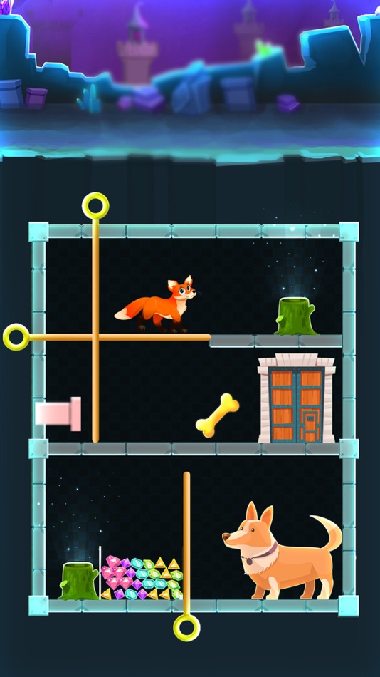 #6. Save The Puppy- Pull Pin (iOS) 由: BigCode Games Pvt Ltd