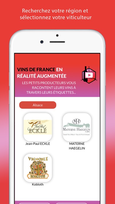 1fo.vin - Réalité augmentée Screenshot