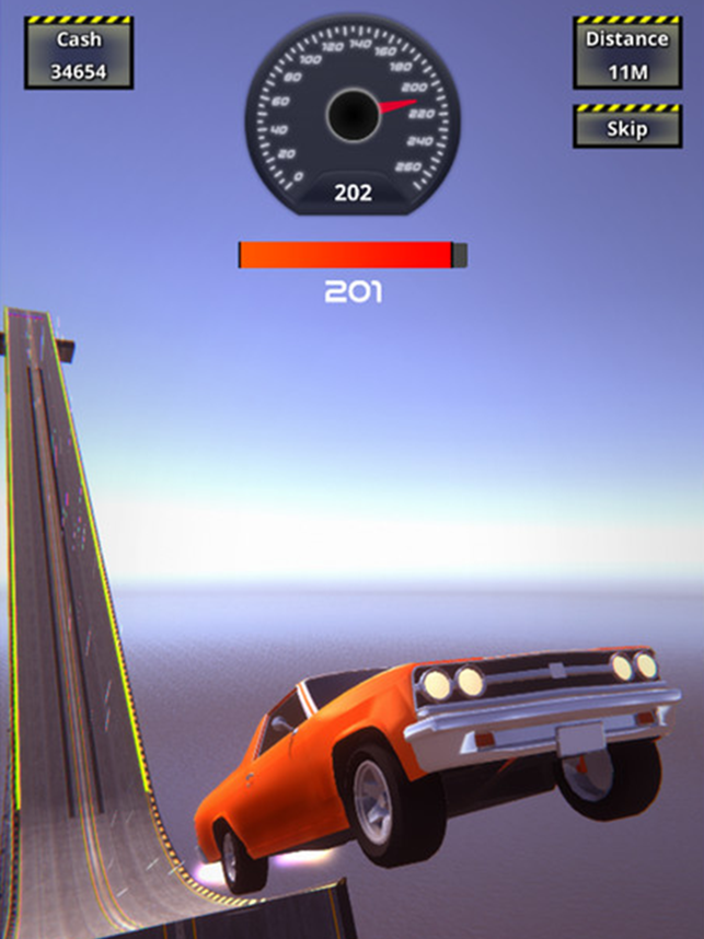 Mega Ramp Stunt CrashGames3Dスクリーンショット