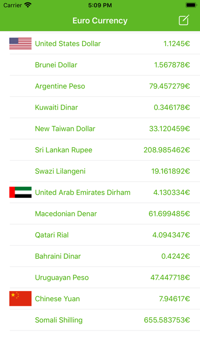 Screenshot #1 pour Euro Currency