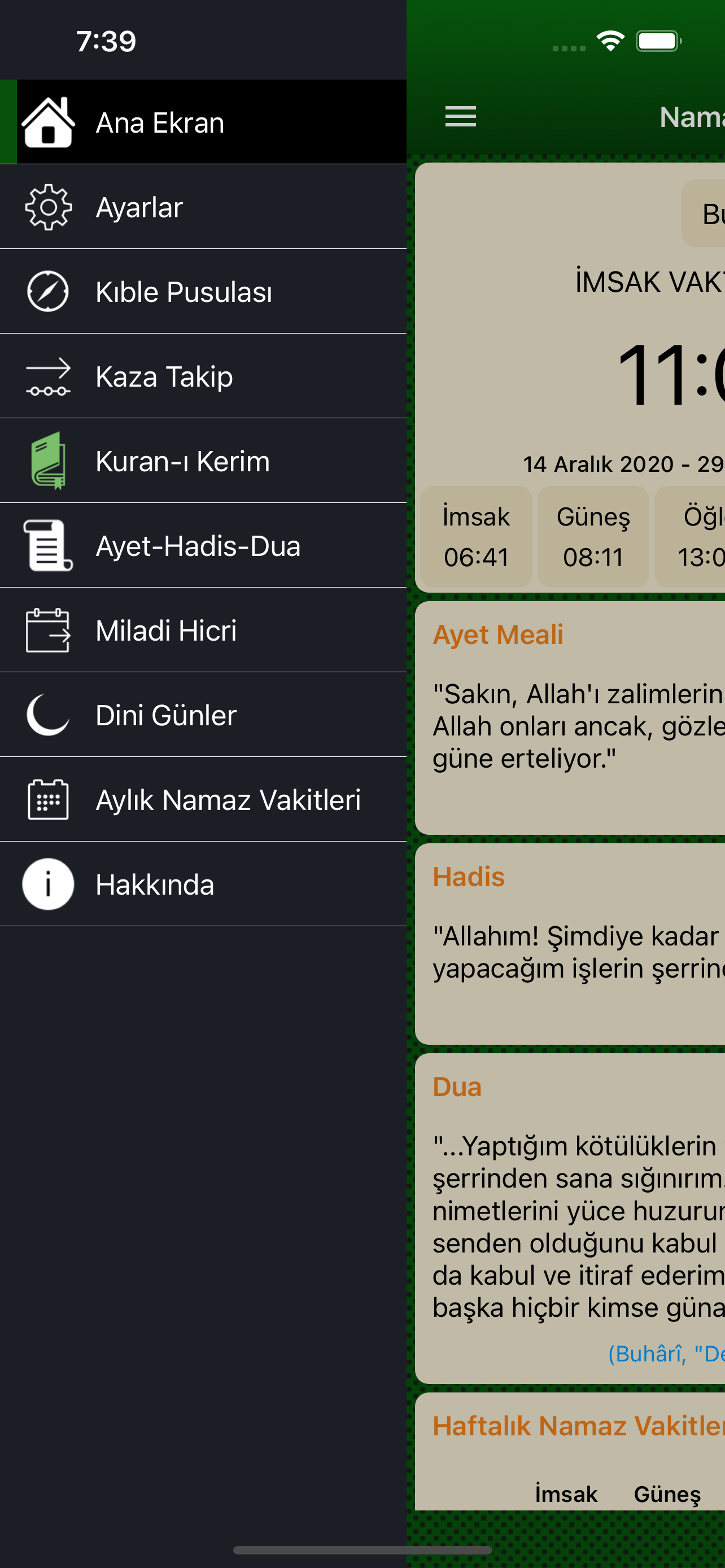 Namaz Vakti