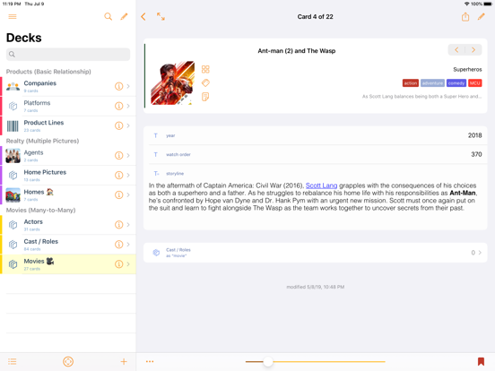 Screenshot #4 pour Kase: Your Personal Database