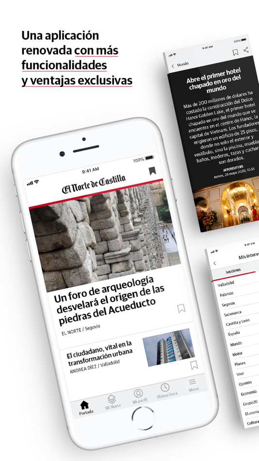 #1. El Norte de Castilla (iOS) Podle: El Norte de Castilla