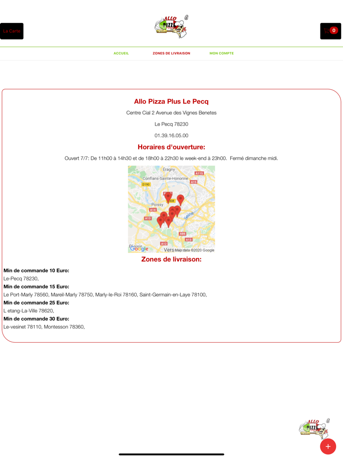 Allo Pizza Plus Le Pecq