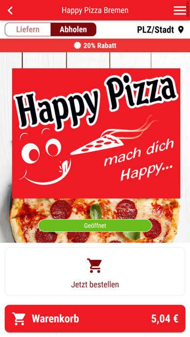 Happy Pizza Bremen Screenshot