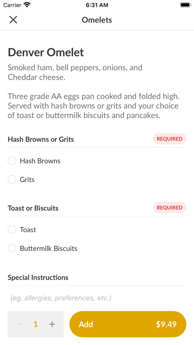 Starwood Cafe Screenshot
