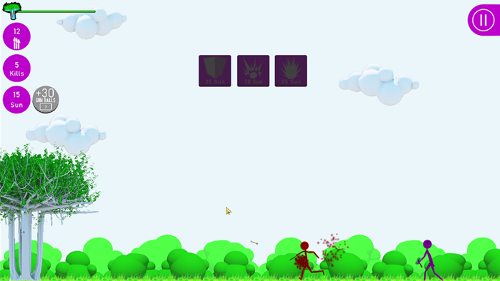 Stickman Defend The Tree TD