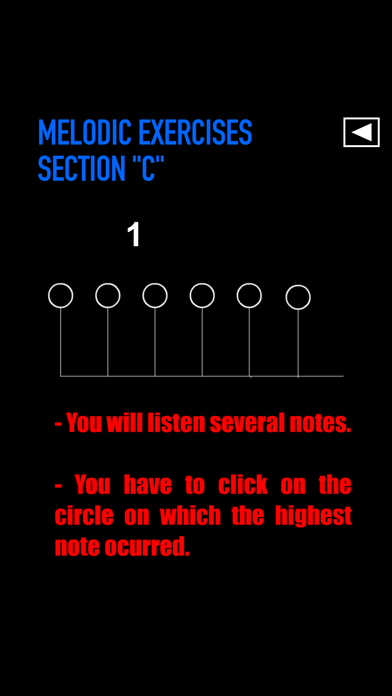 Ear Training. Screenshot